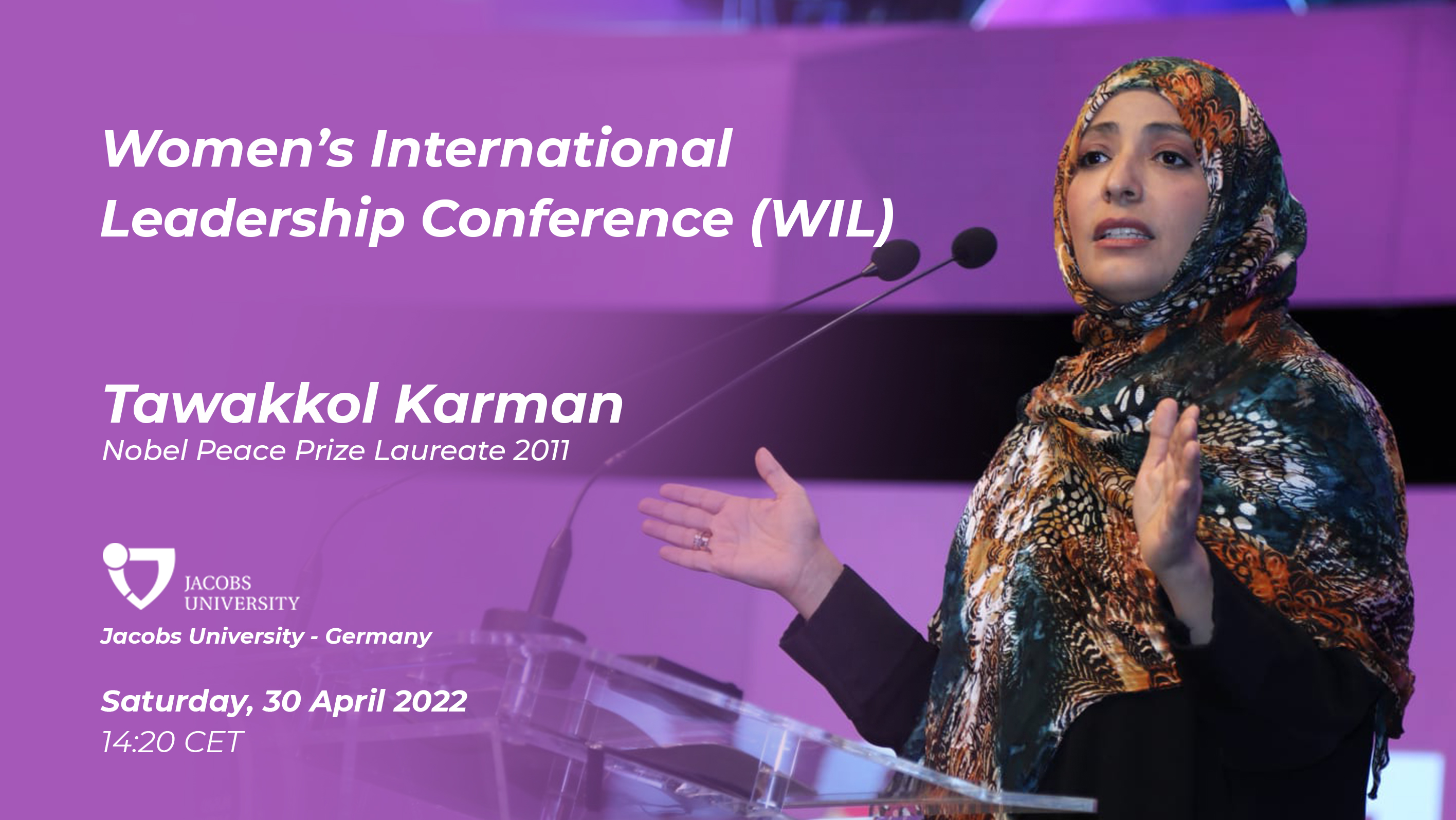 Tawakkol Karman to join international conference in Germany